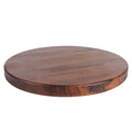 Walnut Wood Round Cutting Board, 18" x 18" x 1.5" D901797