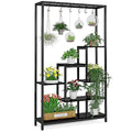 5-Tier Tall Metal Plant Stand, 70.9”, Black R100603