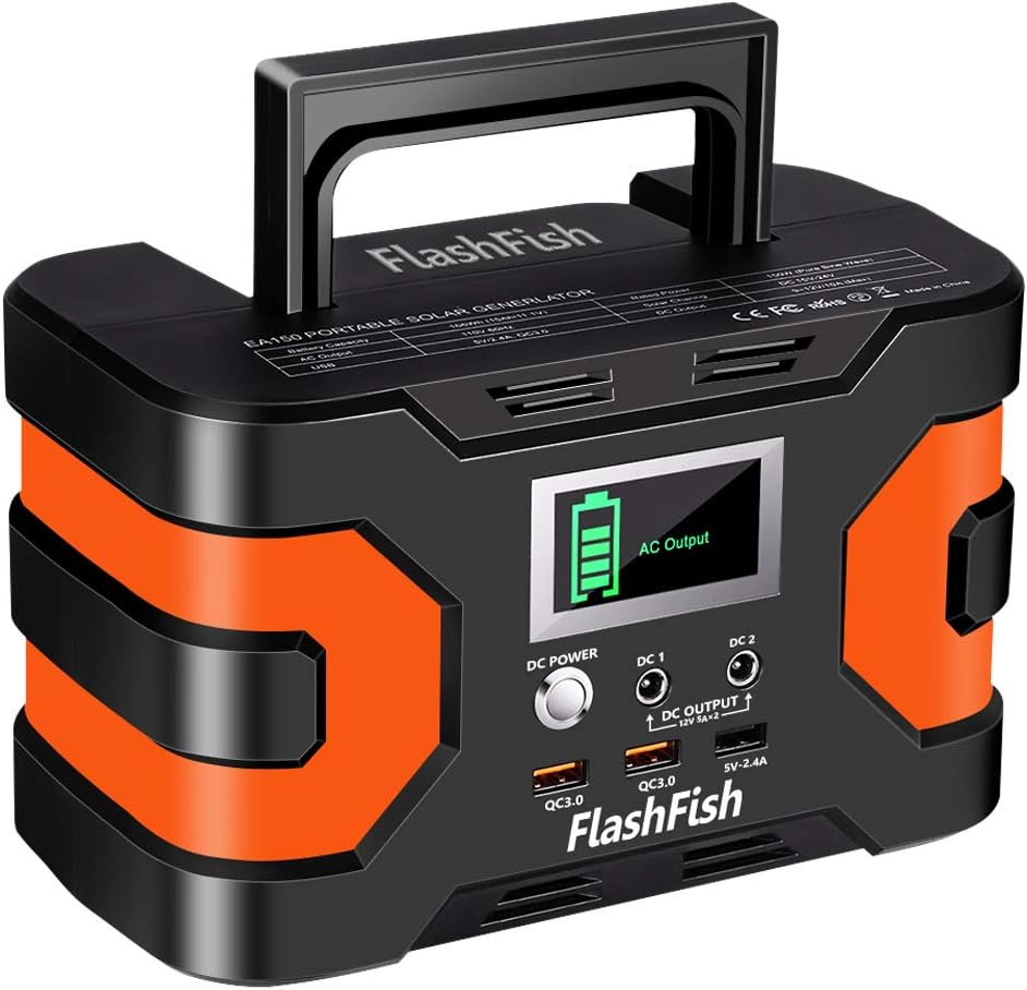 200W Peak Power Station 166Wh 45000mAh 110V 150W Lithium Battery Pack V3955