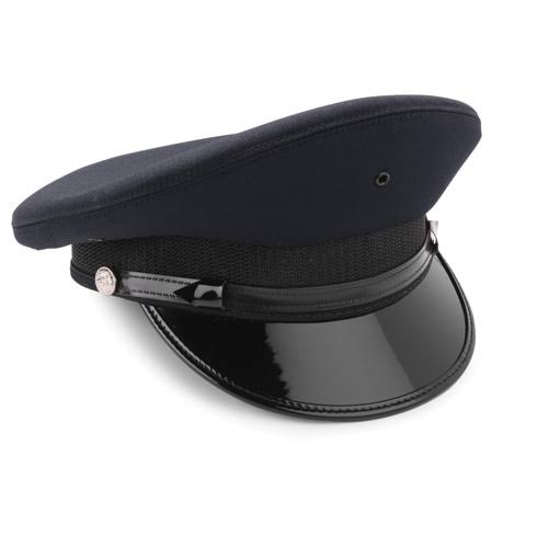Black Polyester Cap A588