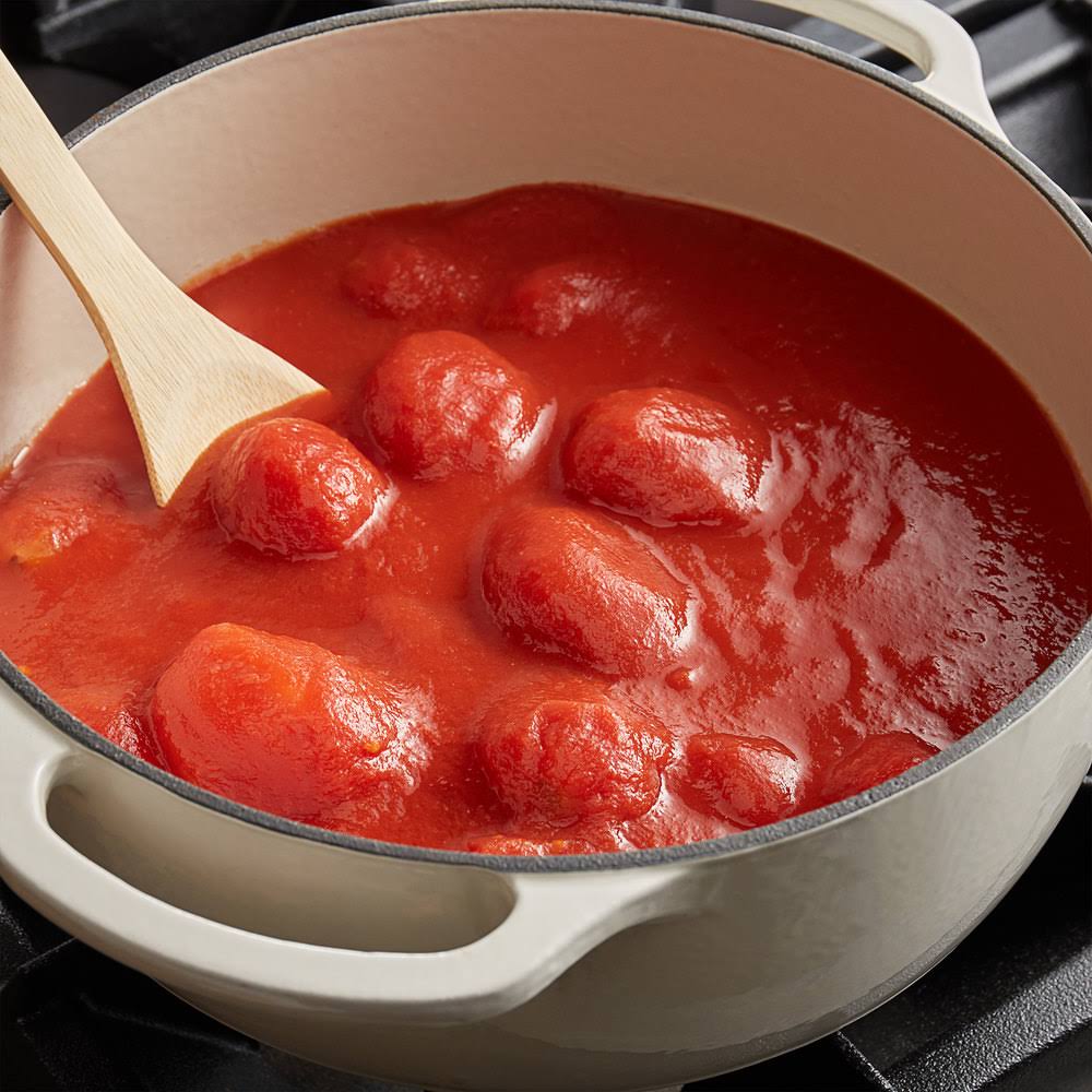 Whole Peeled Plum Tomatoes in Puree 6/Case Y6298