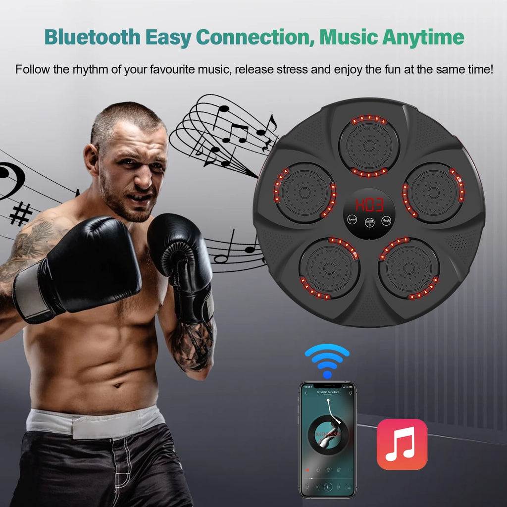 Smart Bluetooth Boxing Machine with Boxing gloves V97673