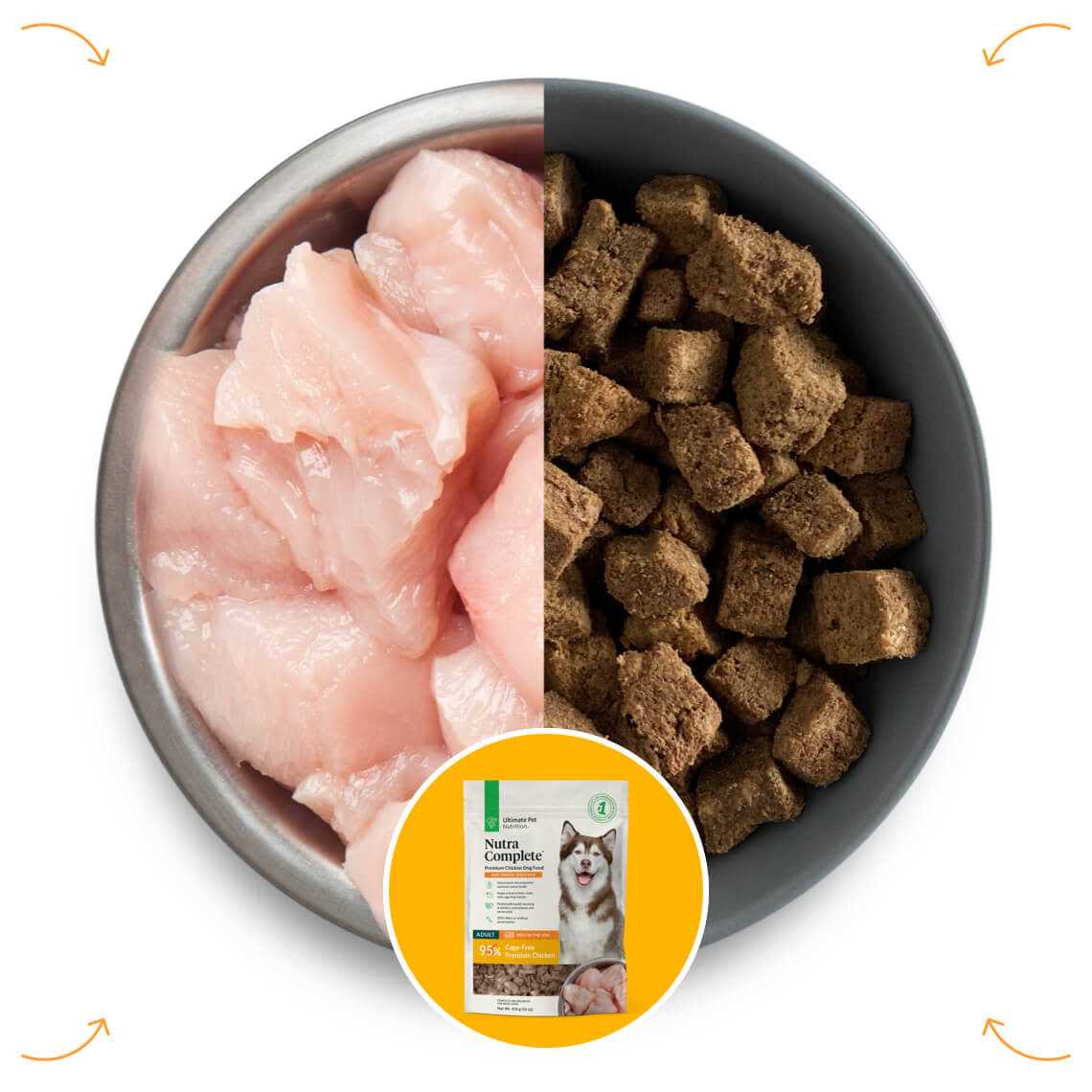 Freeze Dried Raw Chicken Dog Food S4298