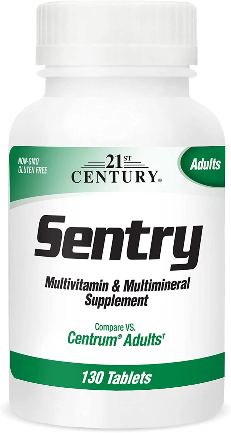 130 Ea, 2 Pack Multi Vitamin And Mineral Tablets E95009