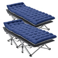 Extra Wide Heavy Duty Folding Camping Cot with Carry Bag Z3798