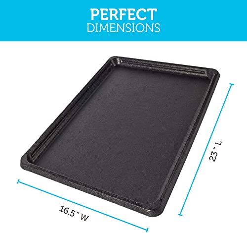 Replacement Tray for Dog Crates and Kennels - Plastic Bottom Pan Liner Fits 24" Inch Crate X266674