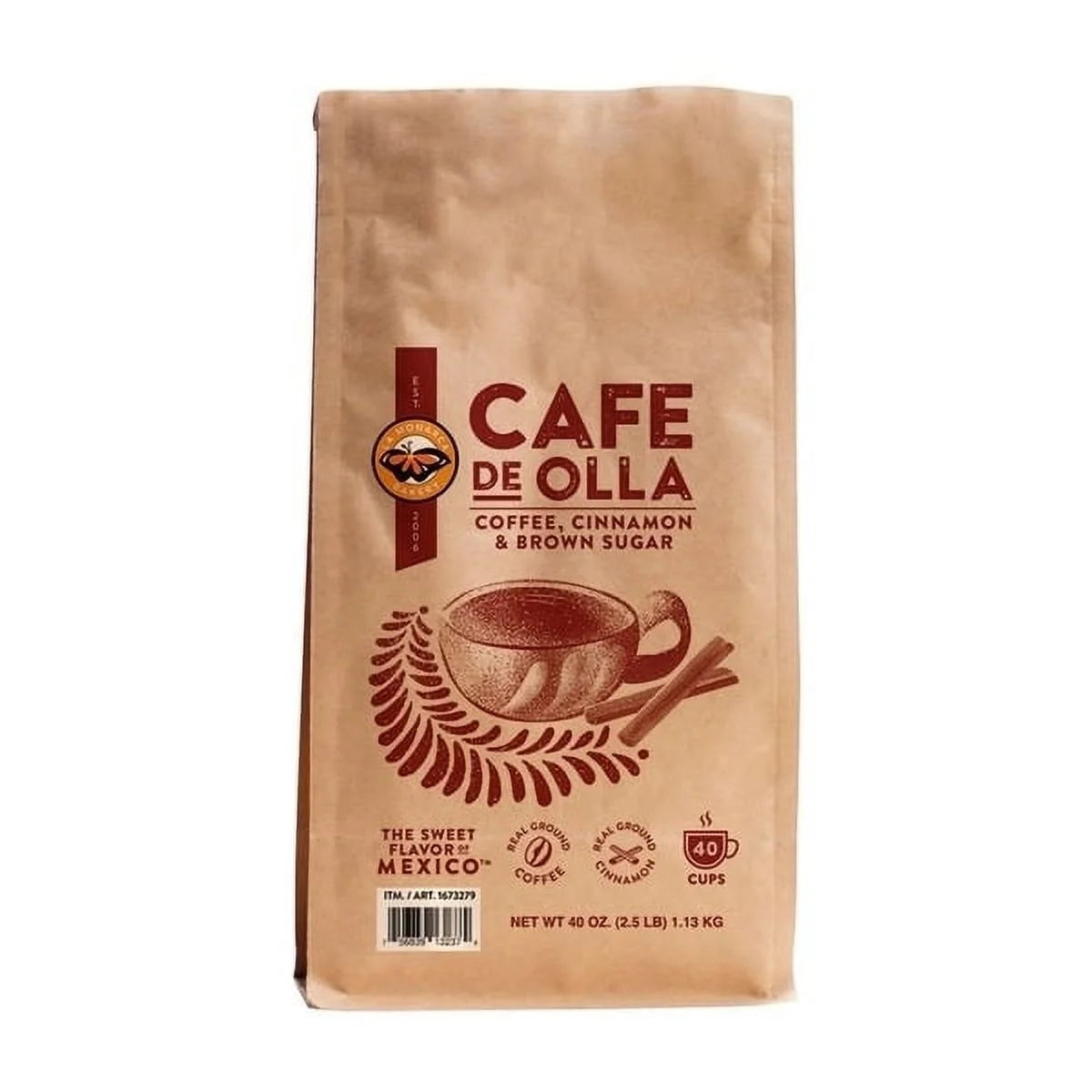 Cafe De Olla, 40 Ounce U456540