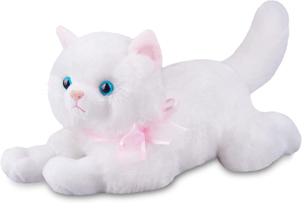 Yellow Stuffed Animal Cat Plush Toy R89512