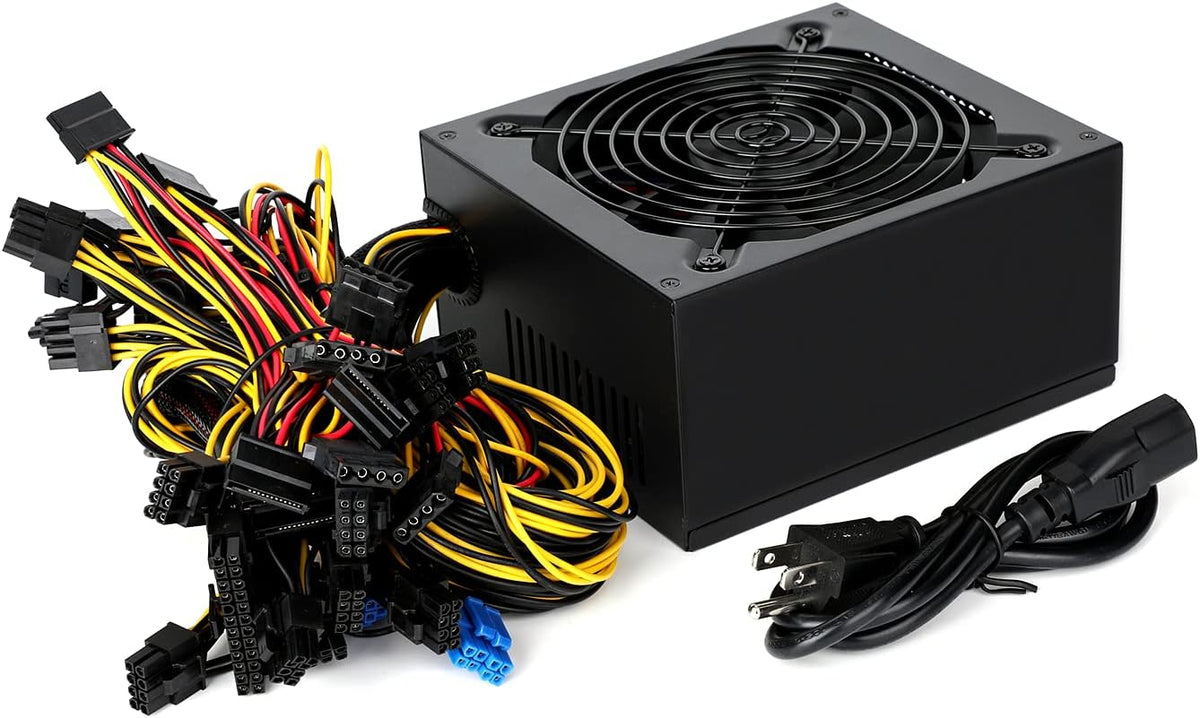 1800W Mining Power Supply for 8 GPUs U529