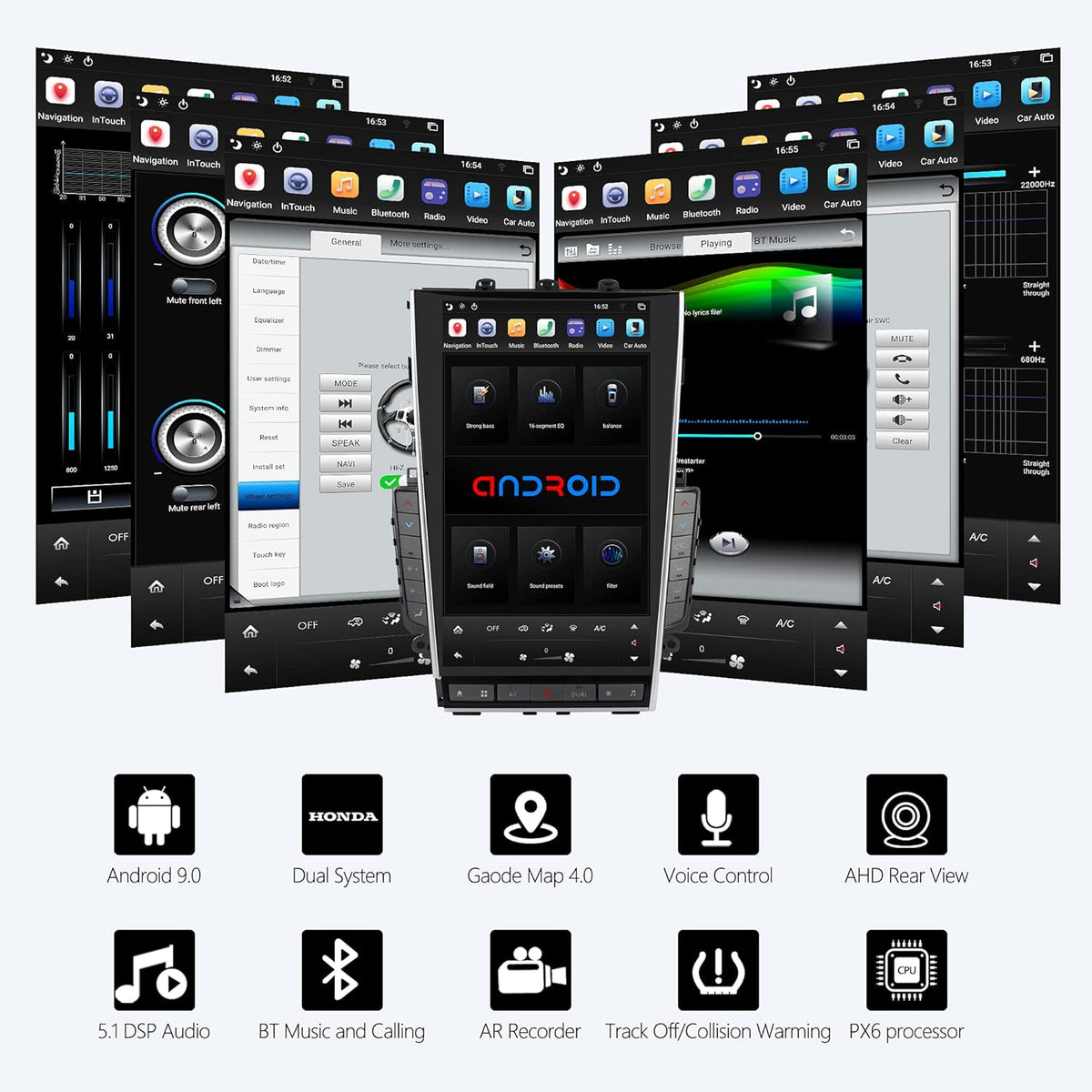 Android Car Radio with Touch Screen Z730