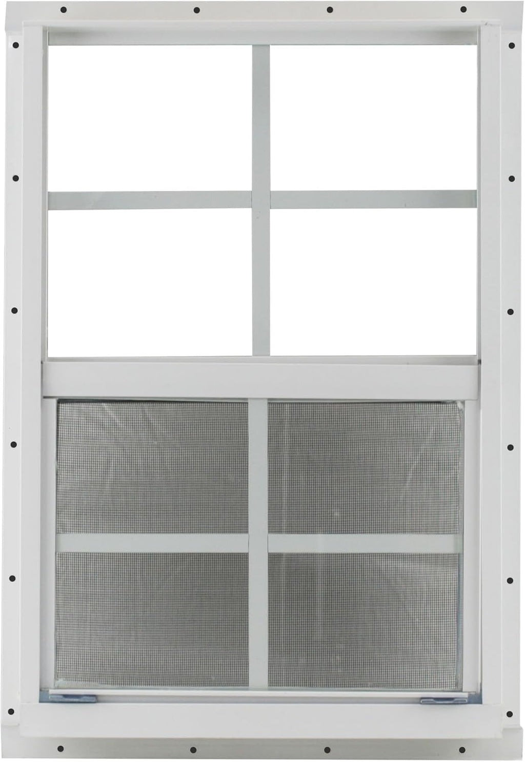 12 X 18 White Flush Playhouse Window J5723