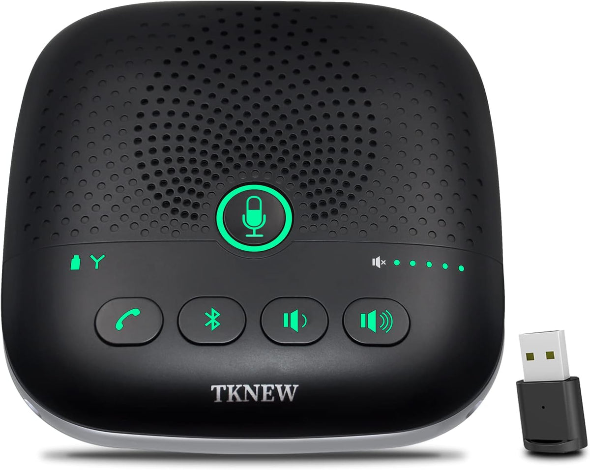 Bluetooth Conference Speakerphone with 4 Noise Cancellation Mics G910522