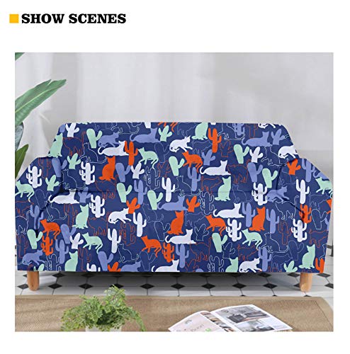 Red Aztec Print Sofa Cover R9133