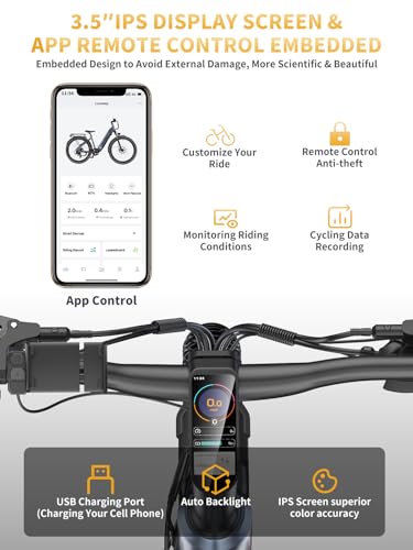 27.5" Electric Bike with 48V Battery, Front Suspension & Dual Hydraulic Brakes N9284