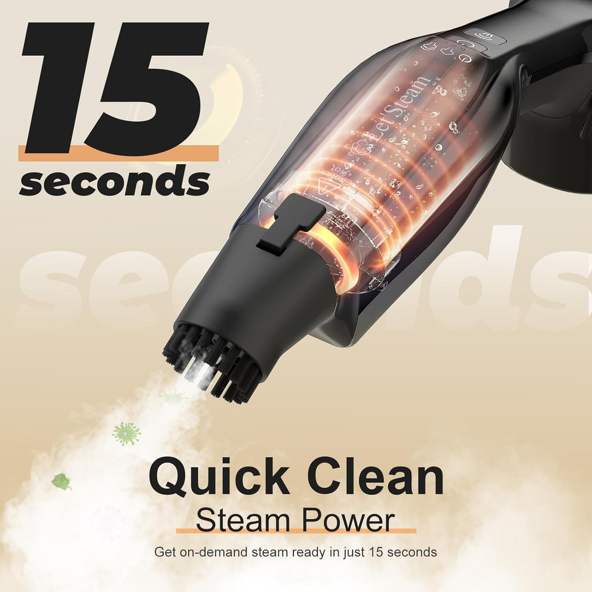 17 Accessories Steam Mop U382227