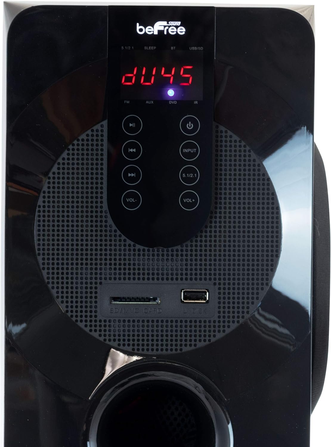 Black 5.1 Channel Bluetooth Surround Sound Speaker System E621