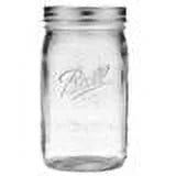 32 oz Wide Mouth Jars with Lids and Bands, Set of 12 J337879