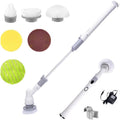Cordless Electric Spin Scrubber 6 in 1 Power Drill Brush Set Pack of 2 Q749