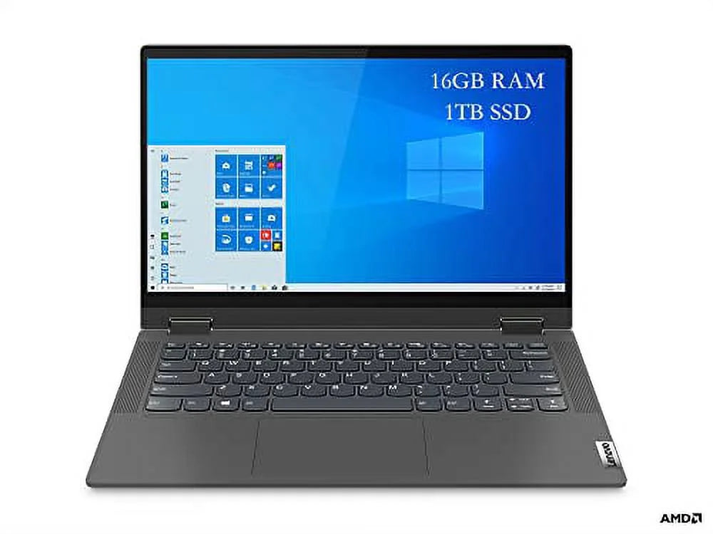 14" Touchscreen 2-in-1 Laptop, AMD Ryzen 5 5500U, 16GB RAM, 1TB SSD, Windows 11 Pro C86133