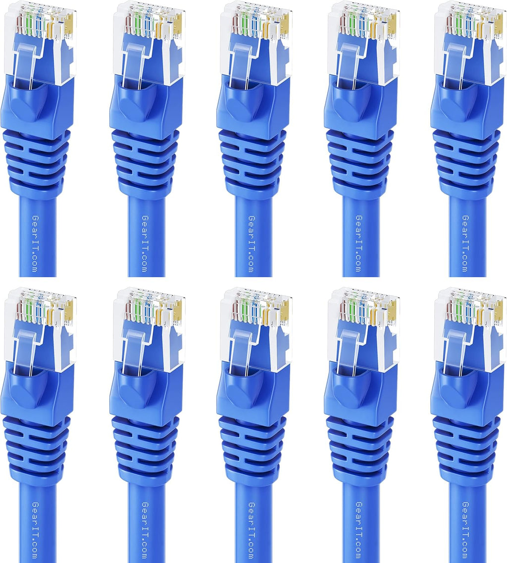 Cat5e Ethernet Patch Cable 3 Feet Blue L88552