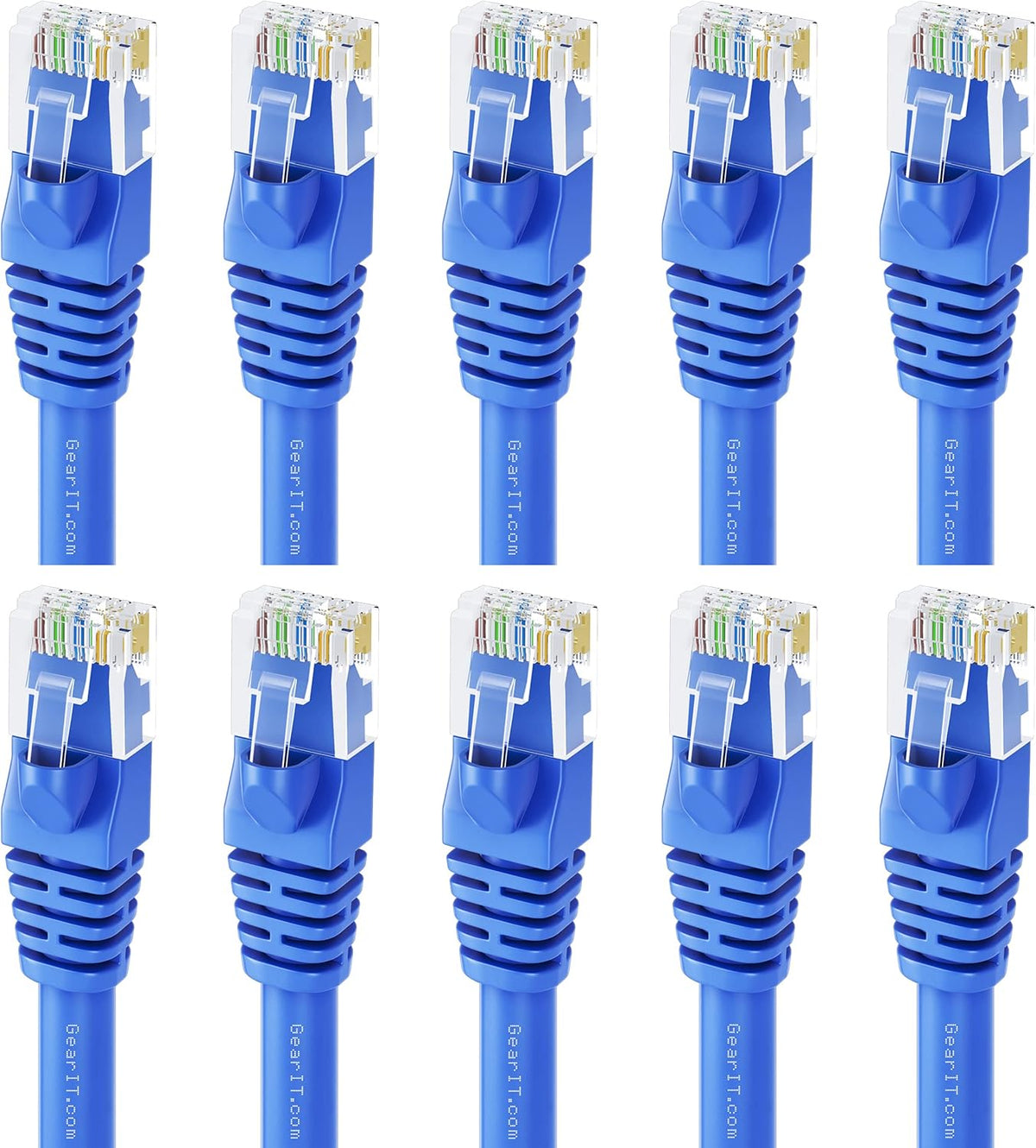 Cat5e Ethernet Patch Cable 3 Feet Blue L88552