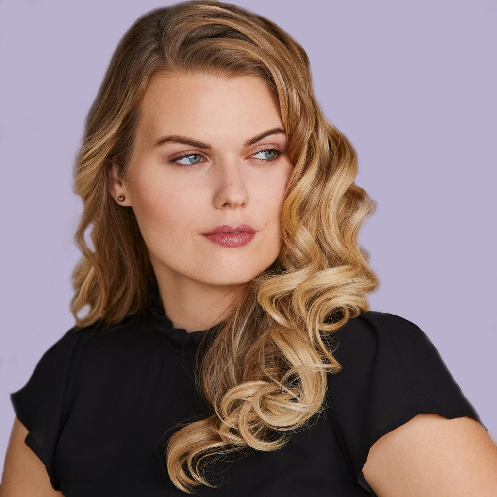 Gold and Black 1" Curling Iron H287