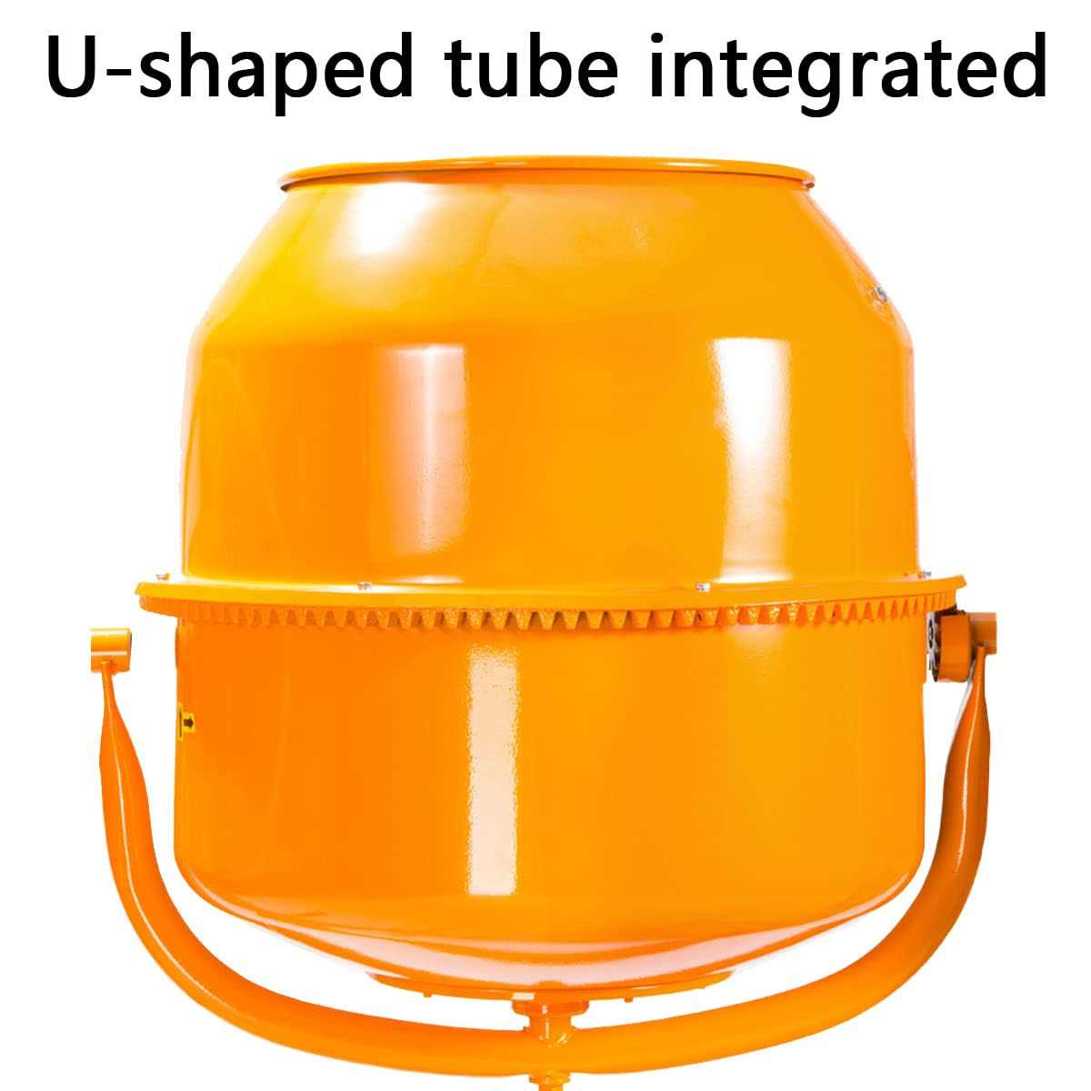 Portable Concrete Cement Mixer 1/2 Hp Electric with Wheel J900659