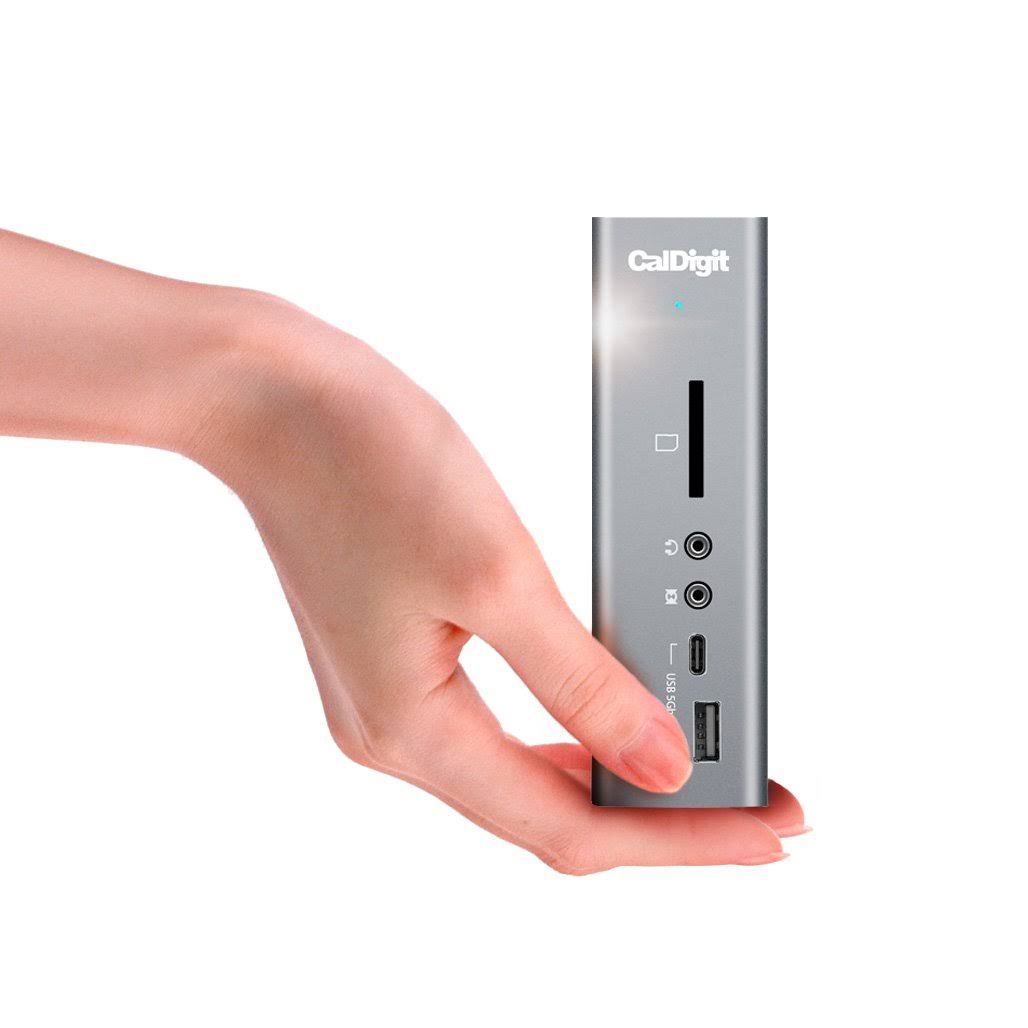 Thunderbolt Station 3 Plus Docking Station with 15 Ports and 0.7m Passive Cable, Space Gray L750