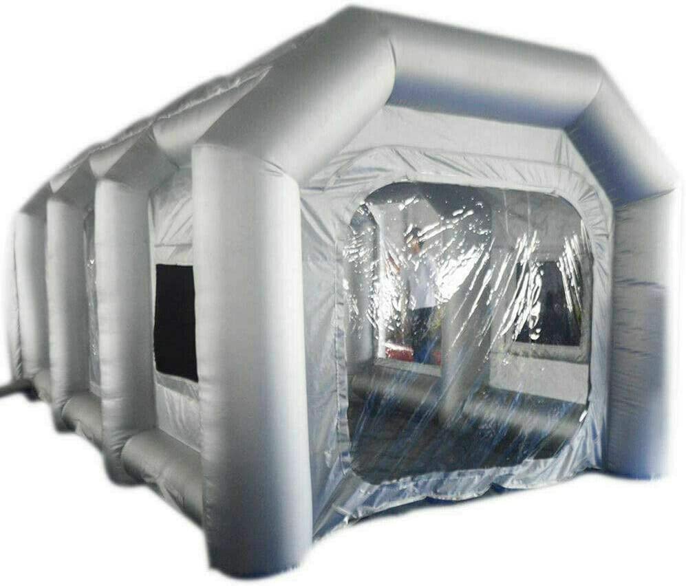 20x10x8 ft. Portable Paint Booth with 2 Filter System Inflatable R502808