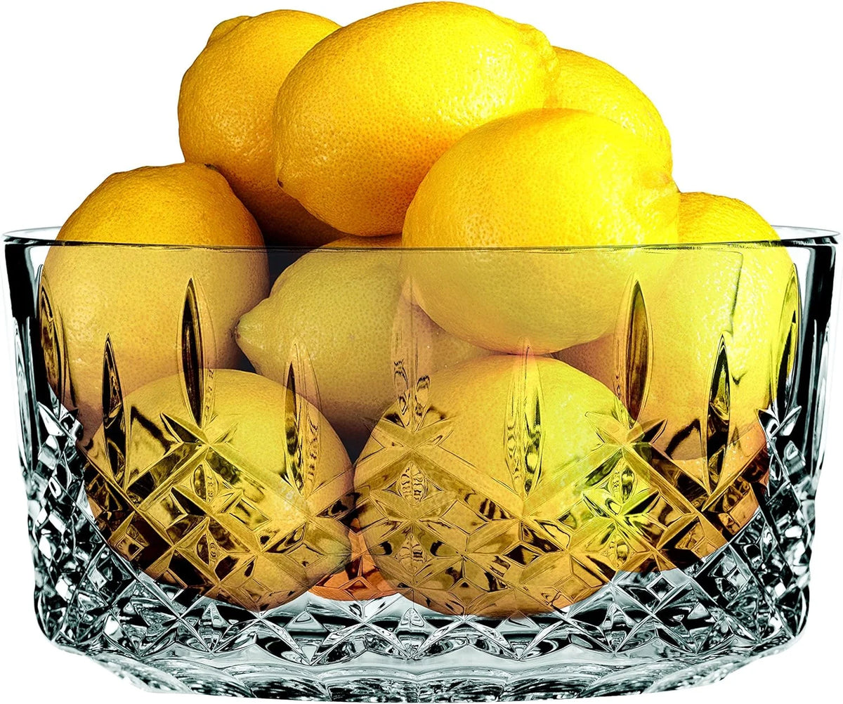 Clear Crystalline Bowl 9 inches A6366