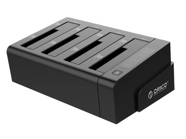 4 Bay USB 3.0 SATA Hard Drive Docking Station for 2.5 inch & 3.5 inch HDD Black X8607