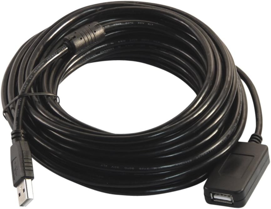 80 Foot USB 2.0 Active Extension Repeater Cable T416157
