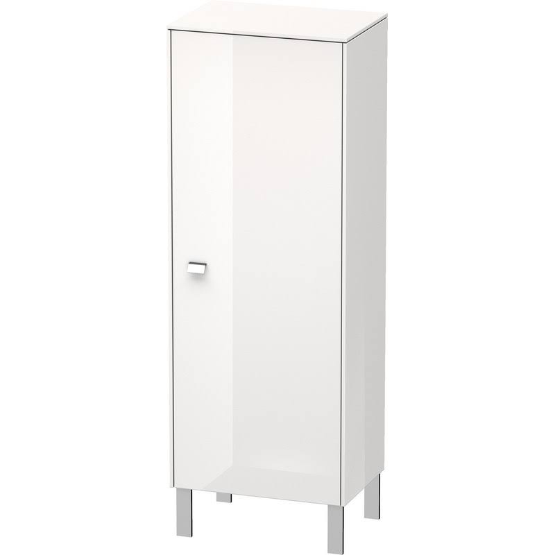 Semi-Tall Cabinet with Chrome Handle F44039