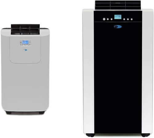 12,000 BTU Portable Air Conditioner and 14,000 BTU Dual Hose Portable Air Conditioner with Carbon Filter and Storage Bag K737
