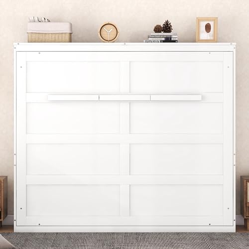 Queen Size Folding Bed Cabinet with Shelf L82851