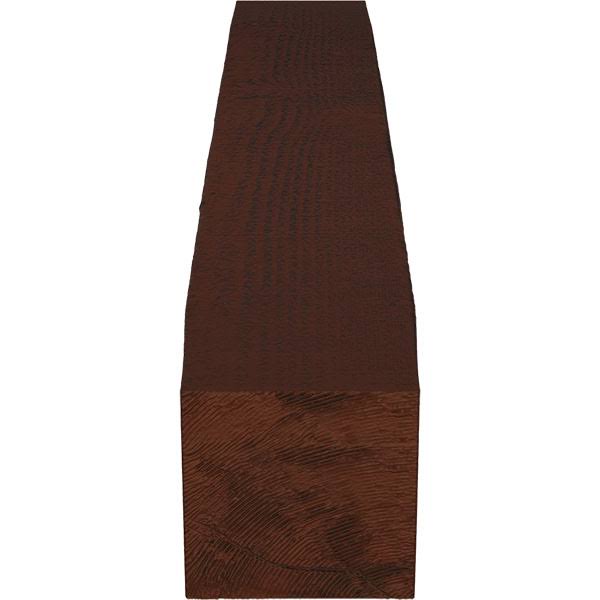 Rough Sawn Faux Wood Fireplace Mantel X3256