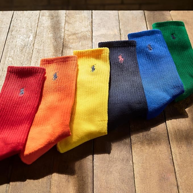 6 Pair Pack Cotton Ankle Socks E12049