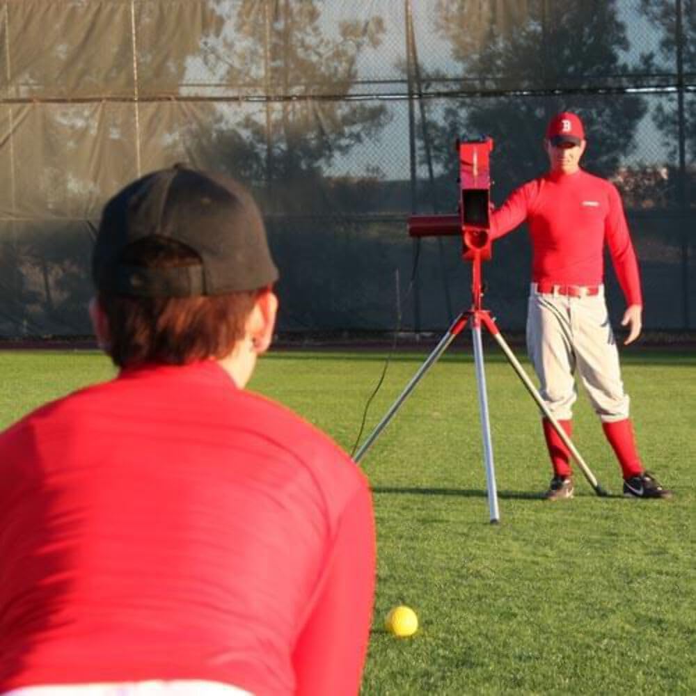 Softball Pitching Machine with 9 Ball Automatic Feeder I539783