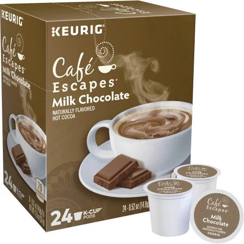 24 K-Cups Milk Chocolate Hot Cocoa O7266
