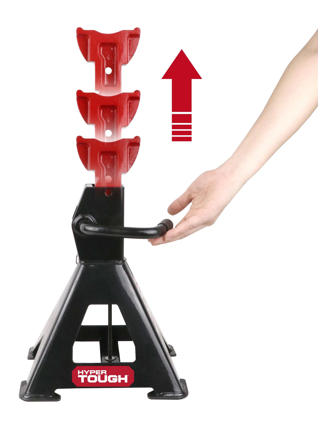 4Ton Capacity Steel Quick Lift Jack Stands T5056