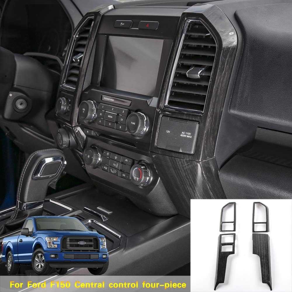 Red Carbon Fiber Console Panel Air Outlet Vent Trim P186813