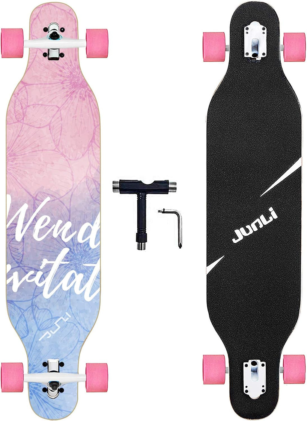 41 Inch Freeride Complete Skateboard Longboard E626