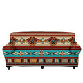 Red Aztec Print Sofa Cover R9133