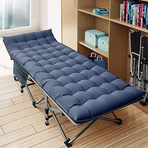 Extra Wide Heavy Duty Folding Camping Cot with Carry Bag Z3798
