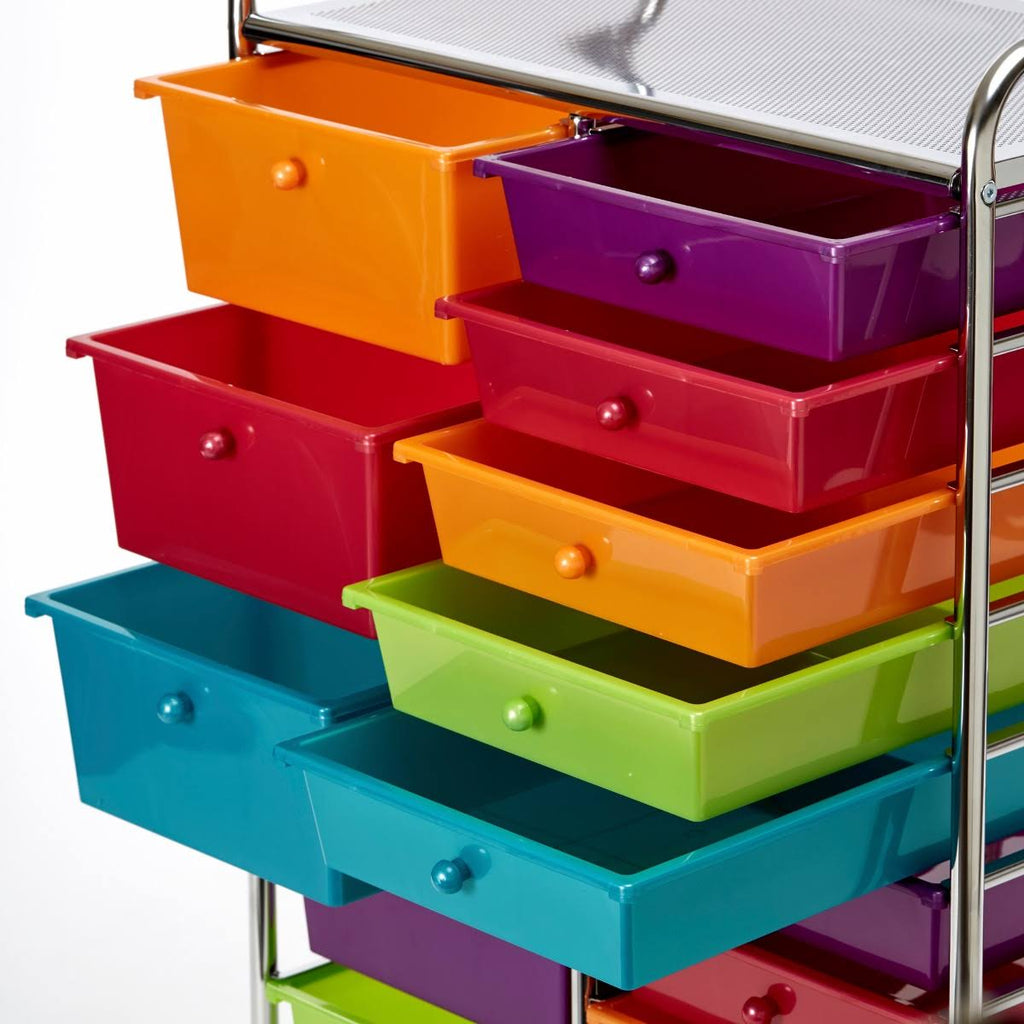 15 Drawer Organizer Cart G906