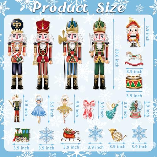 19 Pcs Christmas Garage Door Decoration Magnet I2136
