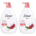 34 fl oz Pack of 2 Pomegranate & Lemon Verbena Body Wash D528