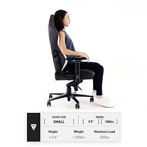Yellow Black Leatherette Gaming Chair P696578