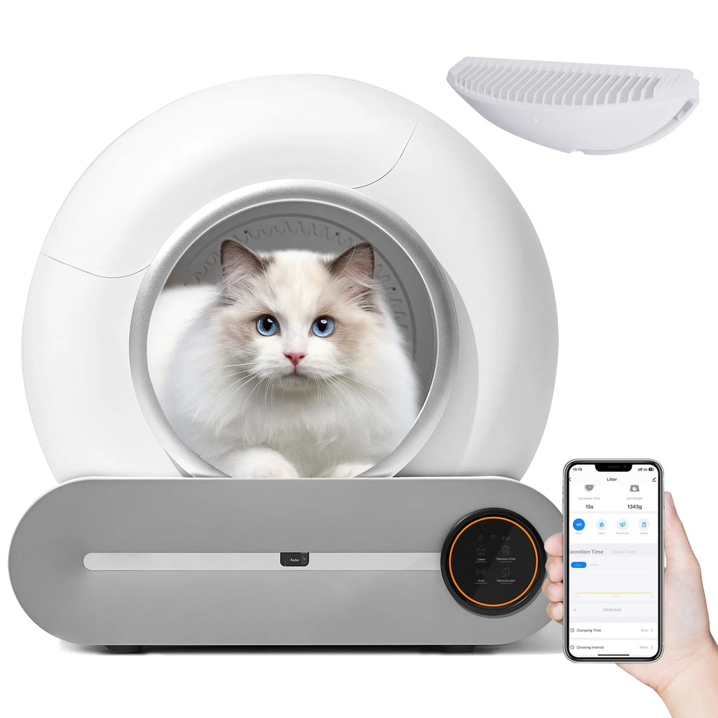 Automatic Self Cleaning Cat Litter Box with App Control X5600