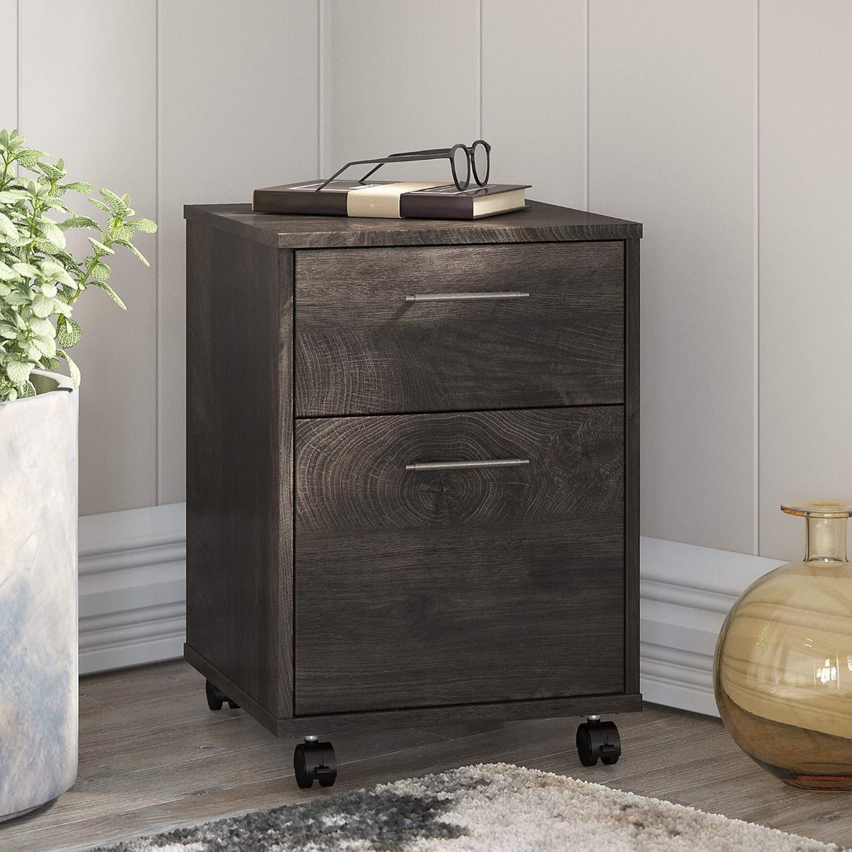 2 Drawer Mobile File Cabinet C67540